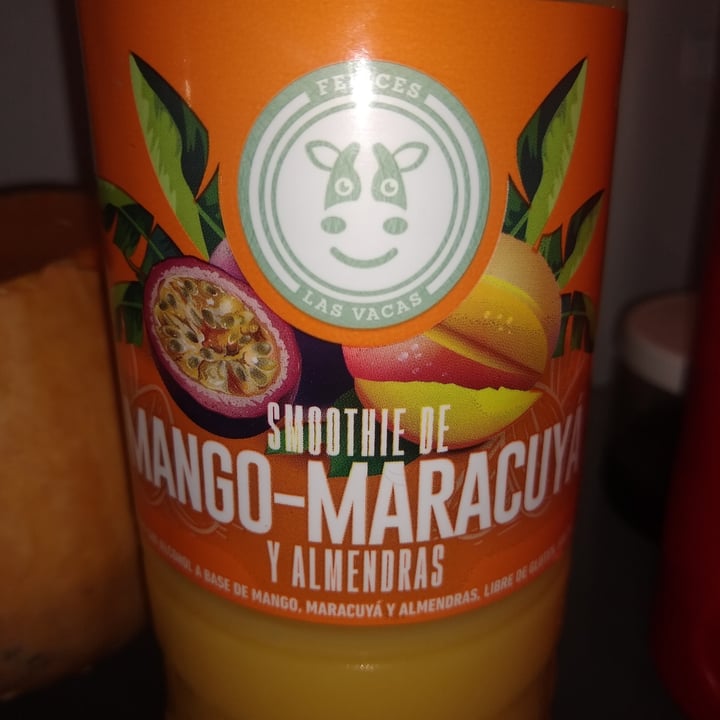 review photo of Felices Las Vacas Bebida de almendras Mango-Maracuya shared by @gianalba on 11 Sep 2021 - review