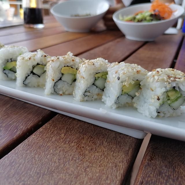 Photo of the dish “California Roll sin camarón”