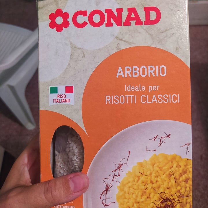 photo of Conad Riso arborio shared by @lanonnavegana on  23 Sep 2021 - review