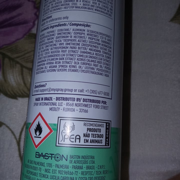 photo of Ante traspirante obove AnteTraspirante shared by @luara on  15 Nov 2021 - review