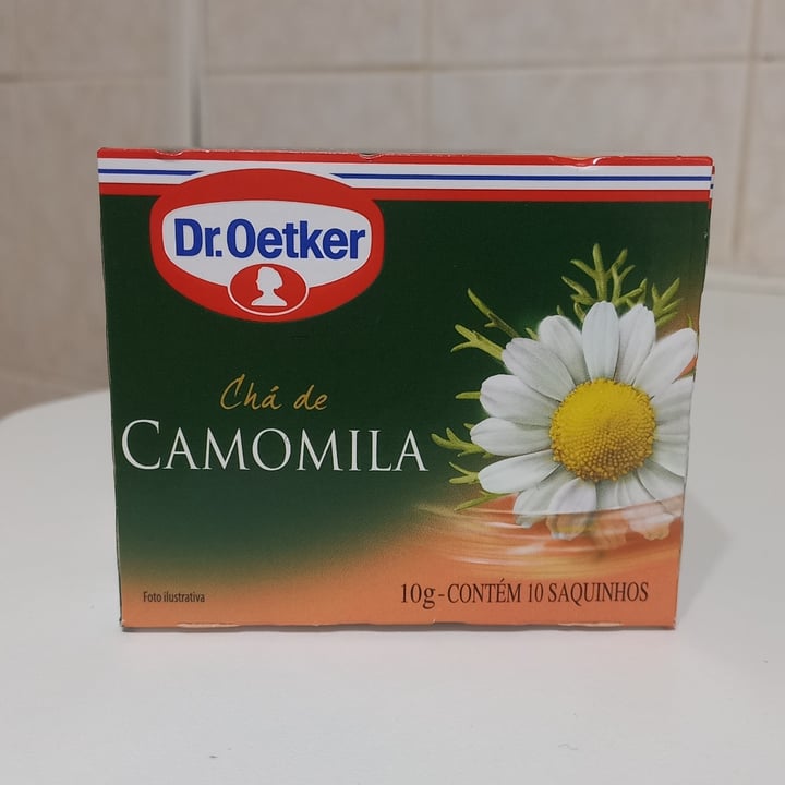 photo of Dr. Oetker Chá De Camomila shared by @hudsoncardoso on  14 May 2022 - review