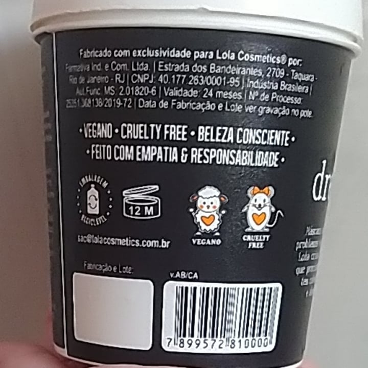 review photo of Lola Cosmetics Dream Cream Máscara shared by @deborela on 28 May 2022 - review