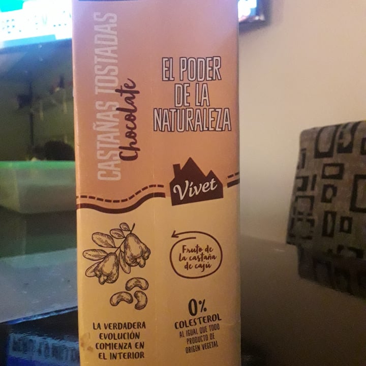 photo of Vívet Leche de Castañas Tostadas sabor Chocolate shared by @rochyalmendra on  24 May 2021 - review