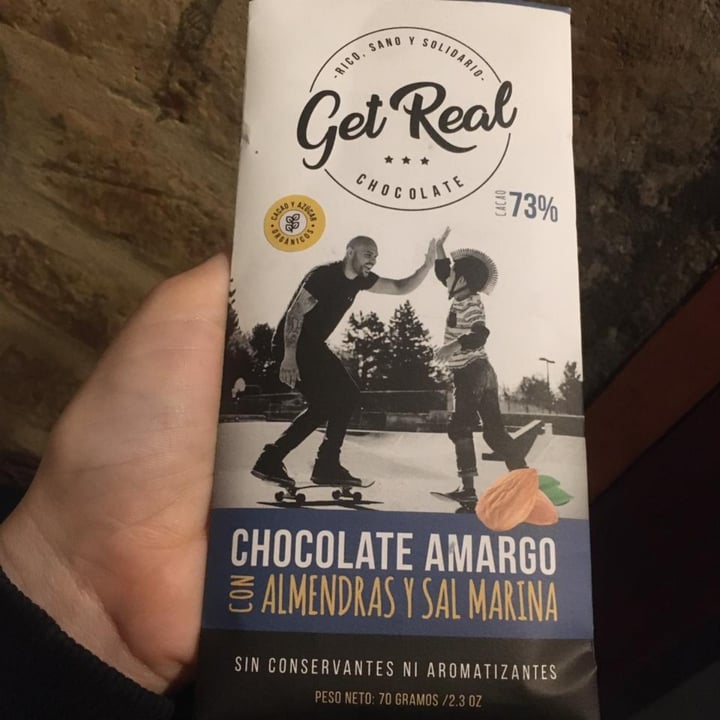 review photo of Get Real Chocolate Amargo 73% shared by @marcegrilli on 09 Aug 2021 - review
