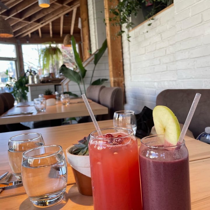 photo of Urban Herbivore avocado burger And Cranberry Lemonade shared by @punky on  08 May 2022 - review