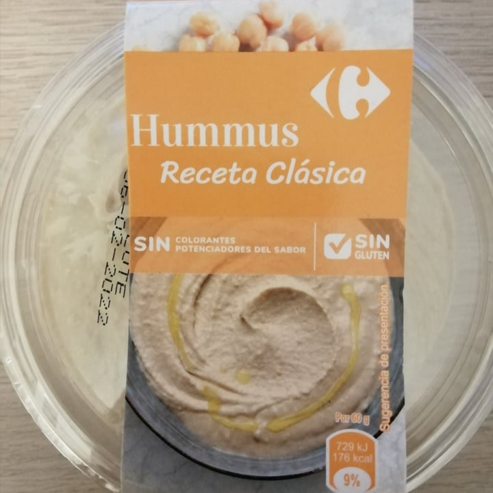 photo of Carrefour Hummus Receta Clásica shared by @mari111 on  19 Jan 2022 - review