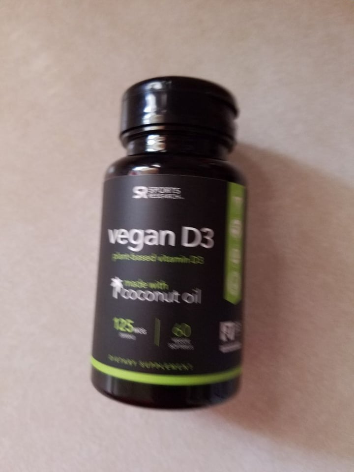 photo of Sports Research Vegan D3 shared by @missilsa on  27 Nov 2019 - review