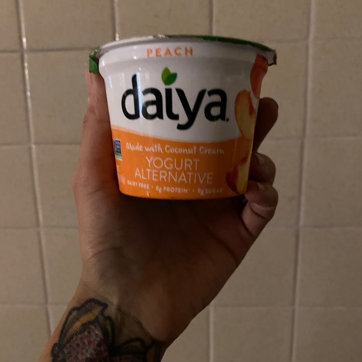 photo of Daiya Peach yogurt alternative shared by @adhara on  13 Jul 2020 - review