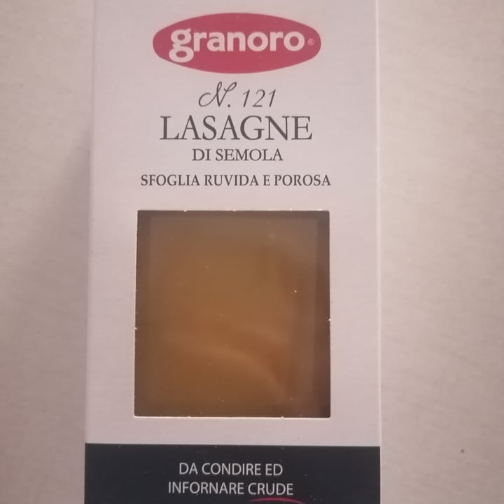 photo of Granoro Lasagna shared by @ludovicac on  21 Nov 2022 - review