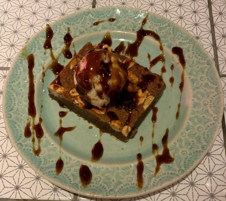 photo of Tell Your Friends Warm Peanut Butter Blondie and Nice Cream shared by @wheretovegan on  17 May 2019 - review