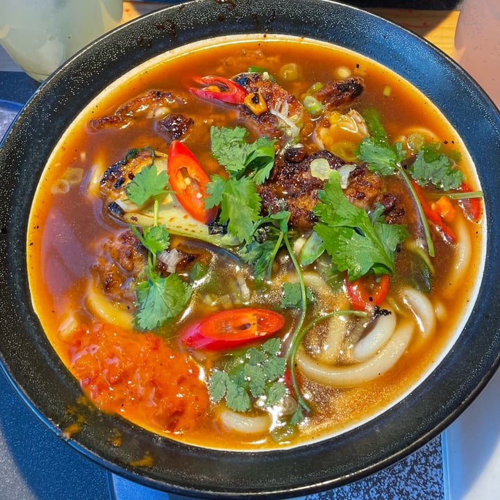 review photo of Wagamama Teriyaki Vegan ‘Chicken’ Ramen shared by @haruwen on 28 Nov 2022 - review