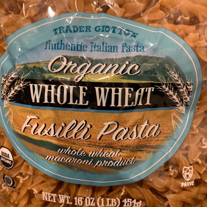 photo of Trader Joe's Whole Wheat Organic Fusilli shared by @teresahaering on  10 Oct 2021 - review