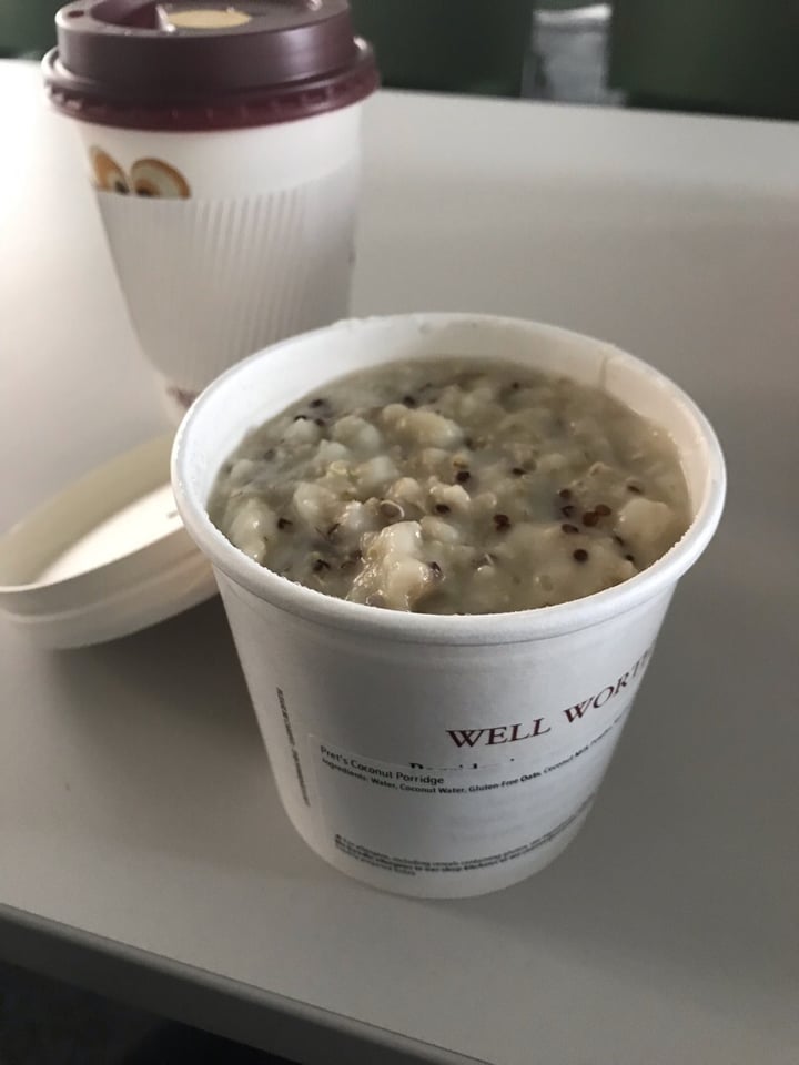 review photo of Pret A Manger Coconut Porridge shared by @pez on 23 Oct 2019 - review