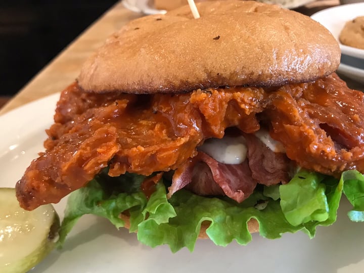 photo of The Butcher’s Son Buffalo Chicken Ranch Sandwich shared by @citybythbayvegan on  24 Jun 2019 - review