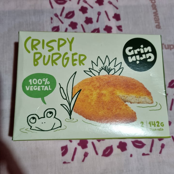 photo of Grin Grin Foods Crispy burguer shared by @francy82 on  17 Dec 2021 - review