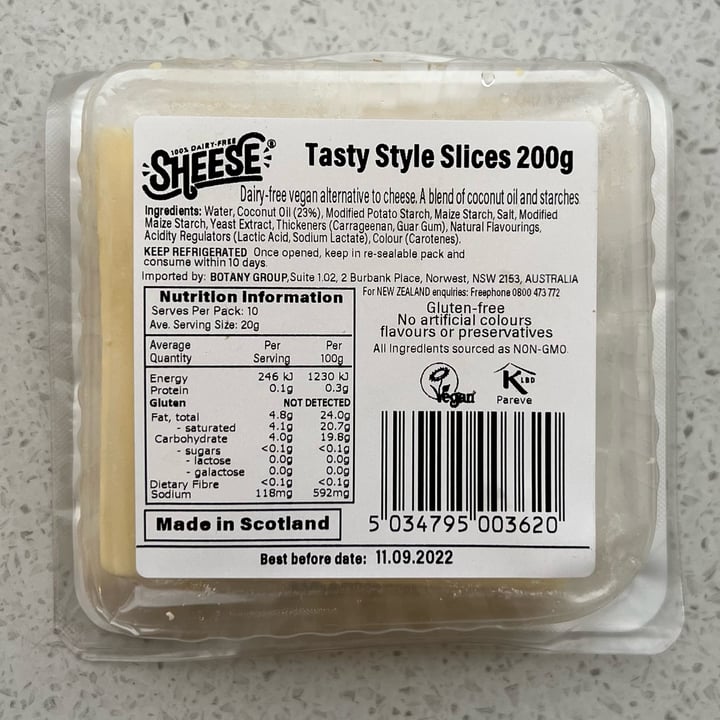 photo of Sheese Tasty Style Slices shared by @jess-m-wright on  02 Apr 2022 - review