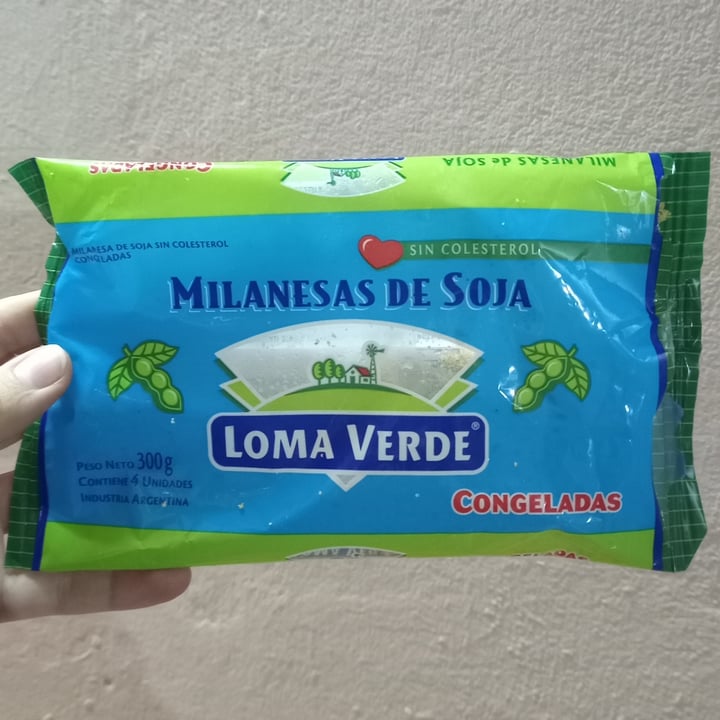 photo of Loma Verde Milanesa de soja shared by @sofi1 on  18 Jul 2022 - review
