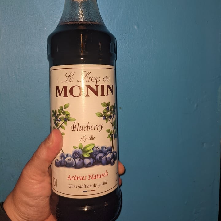 photo of Monin Blueberry Syrup shared by @kric1985 on  14 Dec 2021 - review