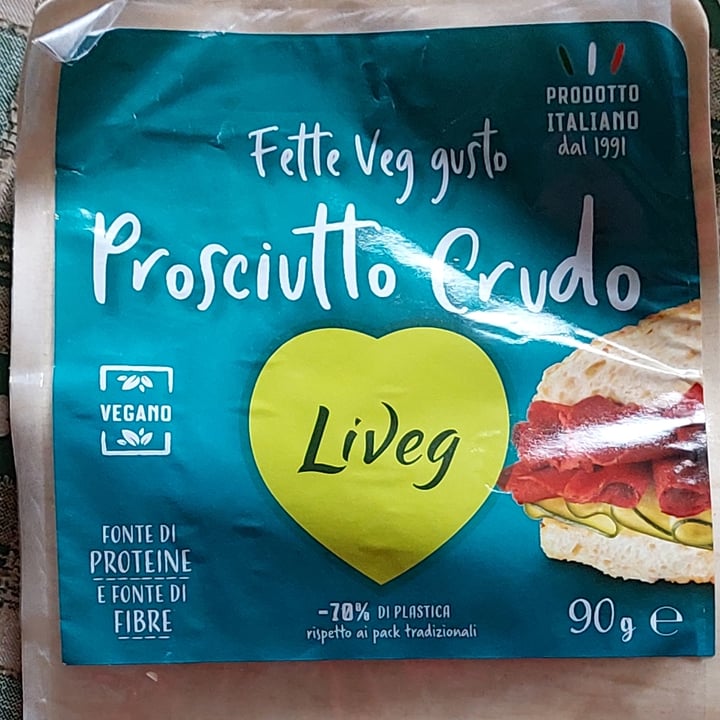 photo of Liveg Affettato gusto prosciutto crudo shared by @ilariafio on  23 Aug 2022 - review