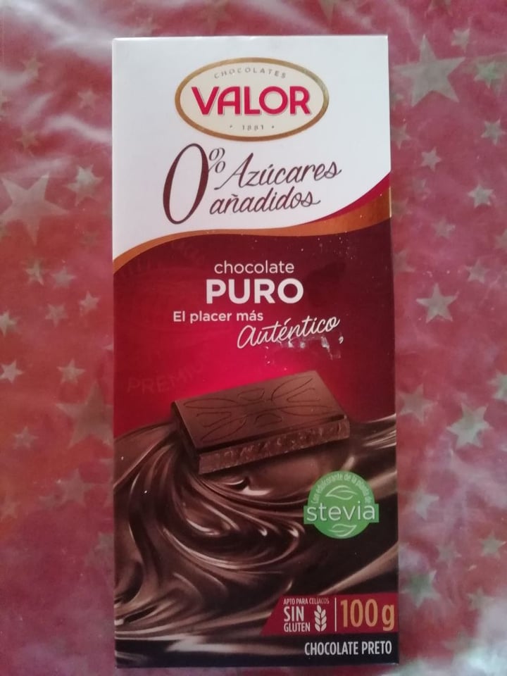 photo of Valor Chocolate Puro Autentico shared by @patricial on  08 Apr 2020 - review