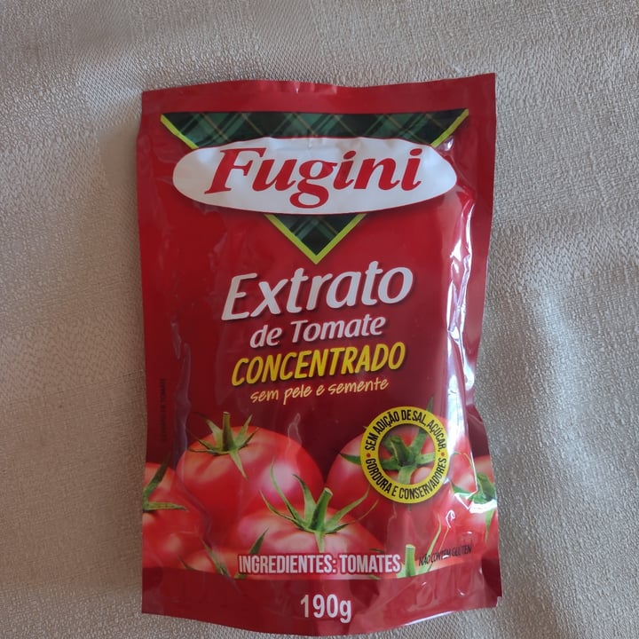 photo of Fugini Extrato de Tomate shared by @vanveg on  24 Apr 2022 - review