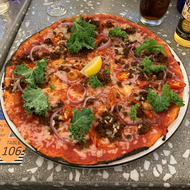review photo of PizzaExpress Curried Beyond™ Beef Pizza shared by @arpitpandey on 07 Jun 2020 - review
