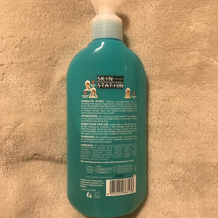 Skin station Gel detergente purificante Review | abillion