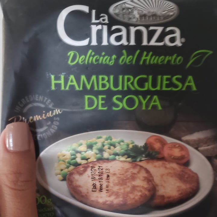 photo of La Crianza Hamburguesa de Soya shared by @sotonarbona on  10 Feb 2021 - review