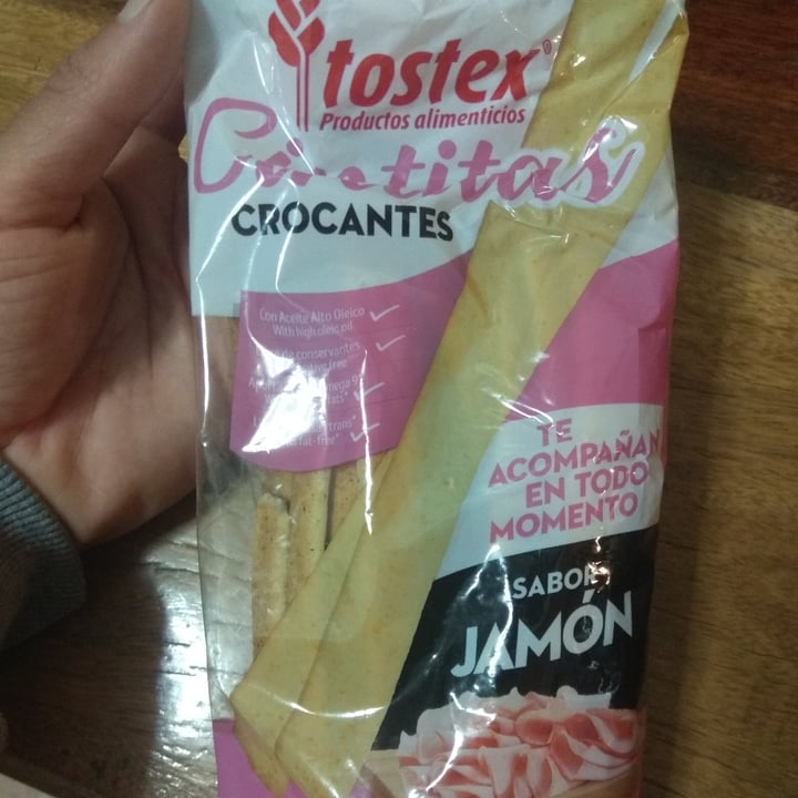 photo of Tostex Cintitas sabor jamón shared by @maxpowerr on  13 Apr 2022 - review