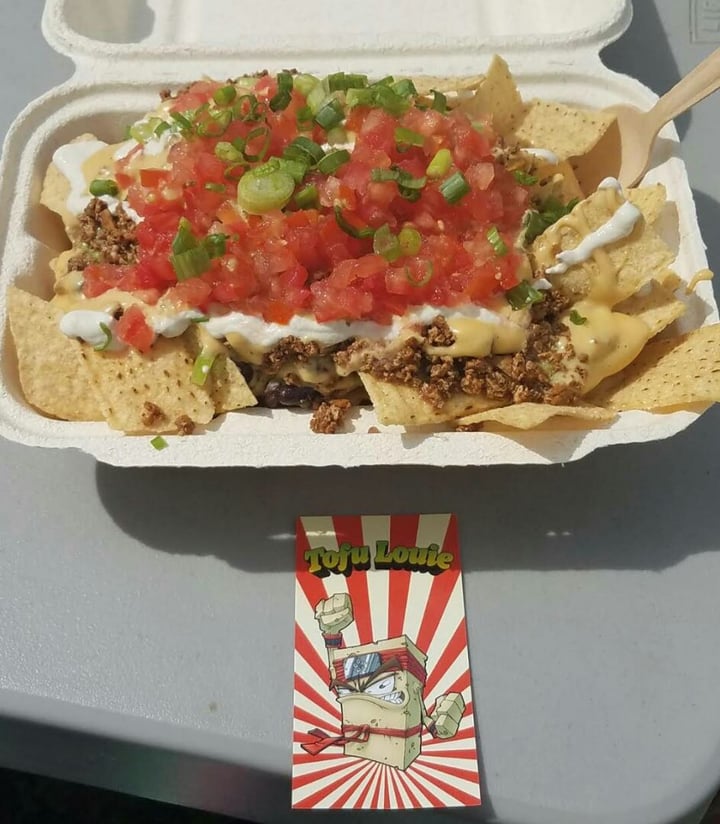 photo of Tofu Louie Loaded Nachos shared by @agreene428 on  20 Oct 2019 - review