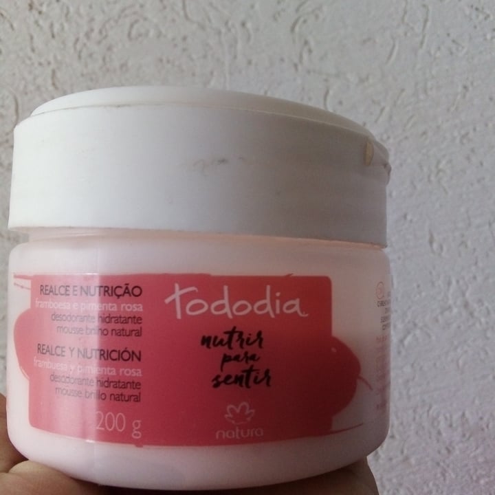 photo of Natura Crema frambuesa y pimienta rosa shared by @karlacuevas on  09 Aug 2020 - review