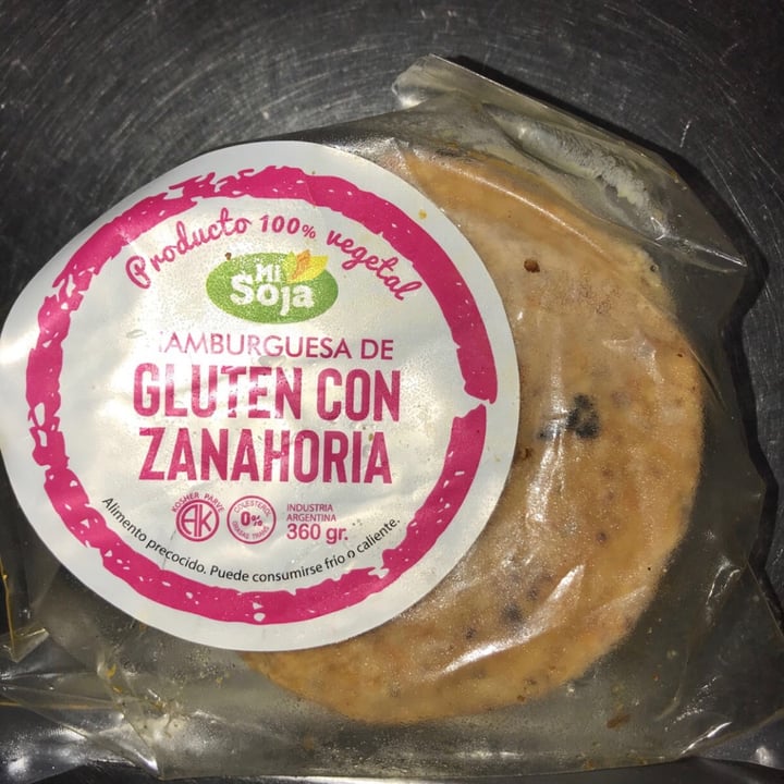 review photo of Mi Soja Hamburguesa De Gluten Con Zanahoria shared by @mechab on 14 May 2021 - review