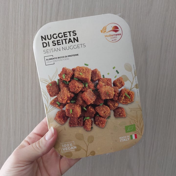 photo of Mediterranea BioVeg Nuggets di seitan shared by @twocabbageskitchen on  14 Jun 2022 - review