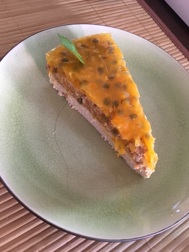 Photo du plat “Cheesecake de Maracuyá”