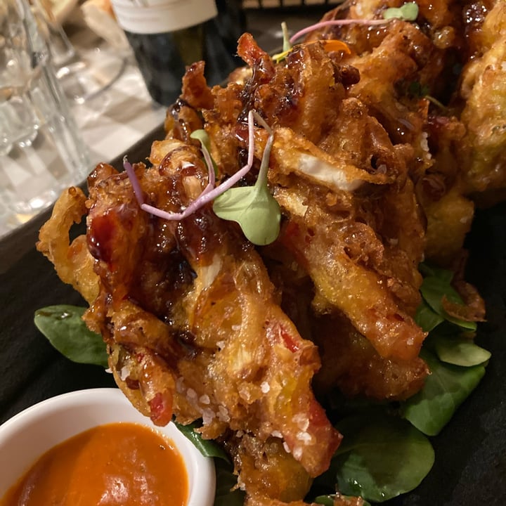 photo of Blanco y Negro Pakoras Vegetales shared by @eribarre on  27 Mar 2022 - review