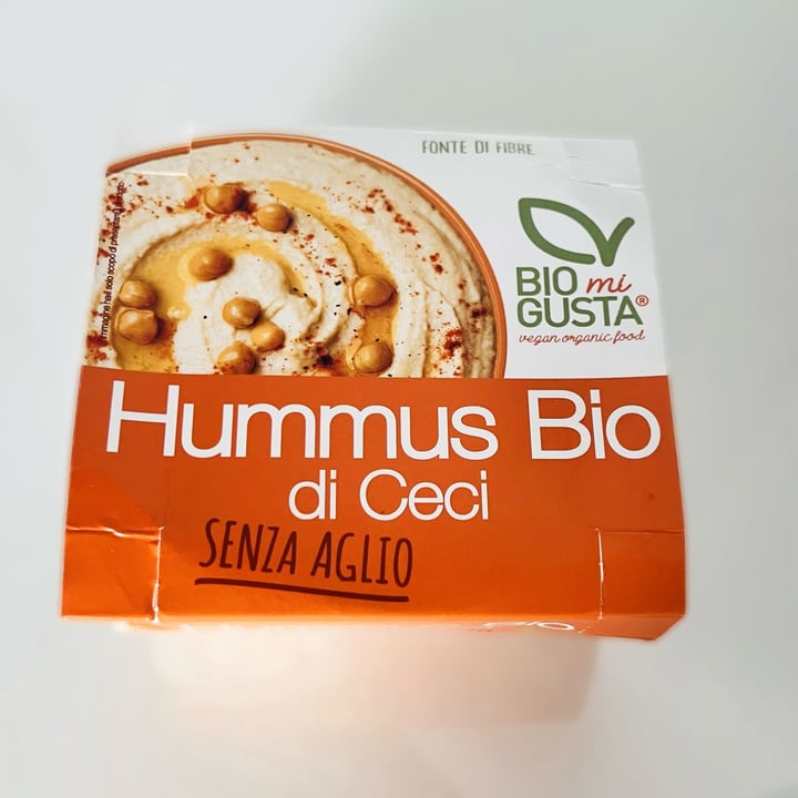 photo of Biomigusta Hummus di ceci senza aglio shared by @chiabi on  15 Jul 2022 - review