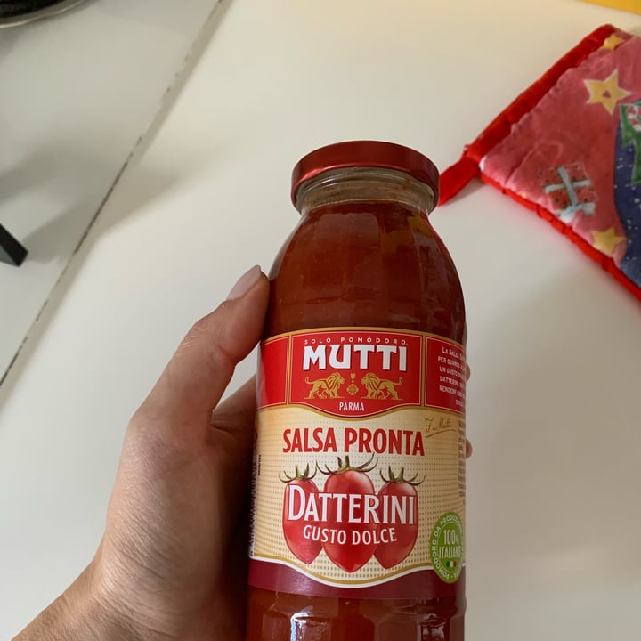 photo of Mutti Salsa pronta datterini gusto dolce shared by @bennina on  31 Jul 2022 - review