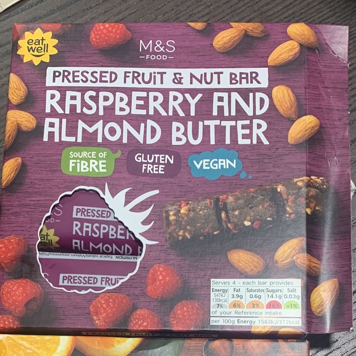 photo of Marks & Spencer Food (M&S) Fruit and nut bar shared by @keishadsouza on  22 May 2022 - review