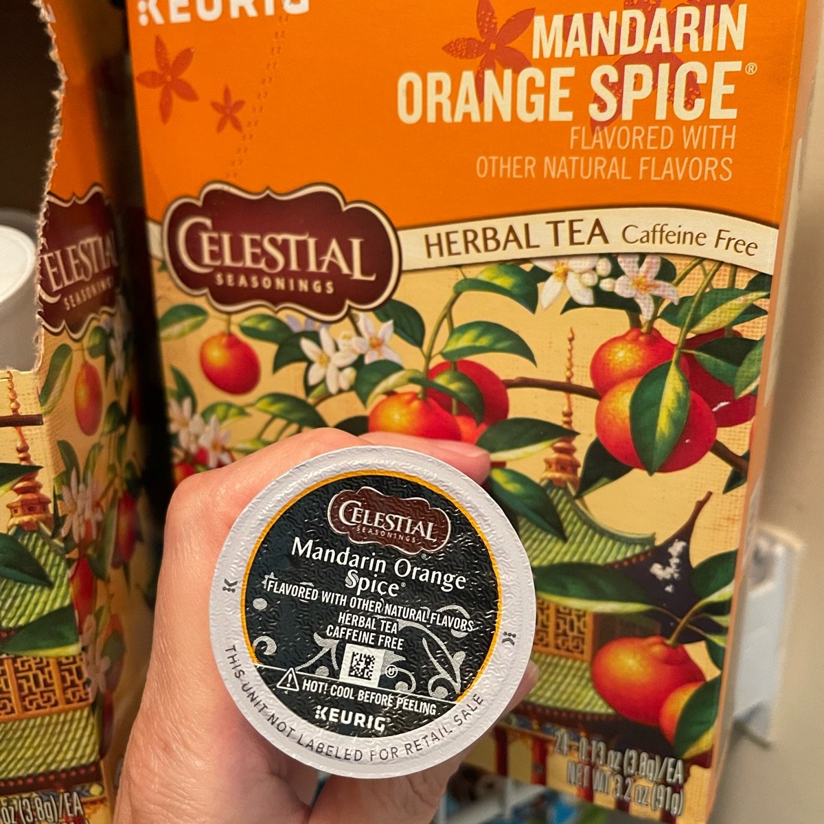 Celestial Seasonings Mandarin Orange Spice Herbal Tea Reviews abillion