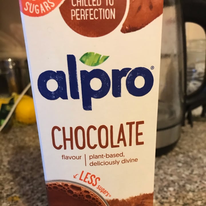 photo of Alpro Chocolate Flavored Soya Milk Less Sugar shared by @lennyb on  03 Oct 2021 - review