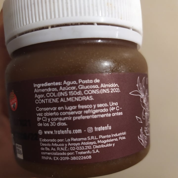 photo of Tratenfu Dulce De Almendras shared by @marinquieto on  07 Sep 2022 - review