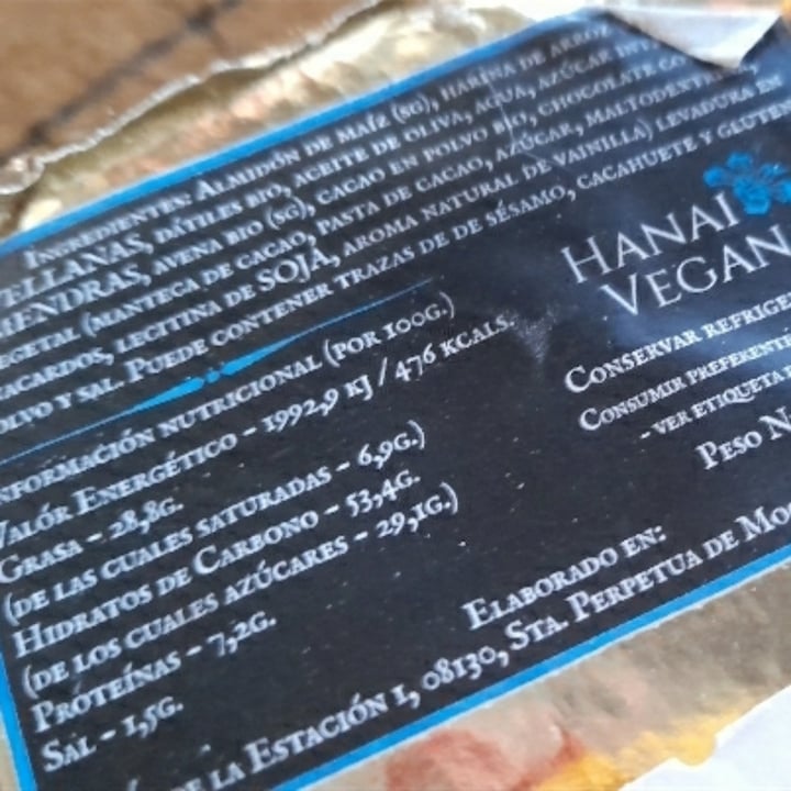 photo of Hanai Vegana Alfajor Chocolate Con Leche shared by @dexter on  13 Jan 2021 - review