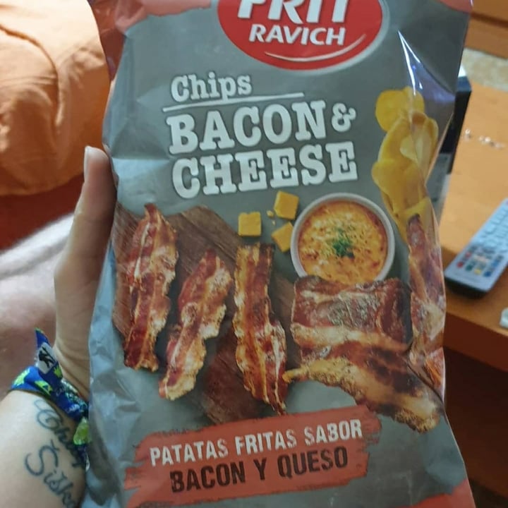 photo of Frit Ravich Chips Bacon And Cheese shared by @lulivegan on  18 Jul 2021 - review