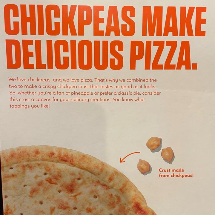 photo of Banza Pizza crust made from chickpeas shared by @veggietable on  29 Aug 2022 - review