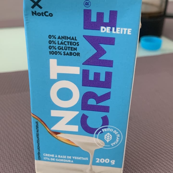 photo of NotCo Not Creme shared by @gabicortez on  15 Oct 2022 - review