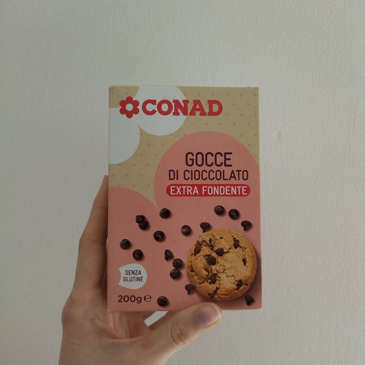 photo of Conad Gocce di cioccolato extra fondente shared by @martinadigabriele on  29 Mar 2022 - review