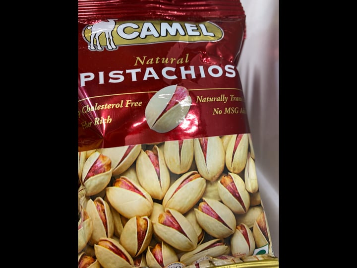 photo of Camel Pistachios shared by @finjayinreinhard on  16 Mar 2022 - review