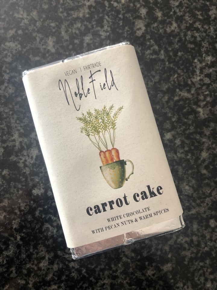 photo of Noble Field Carrot cake chocolate shared by @caittyler on  21 Jan 2020 - review