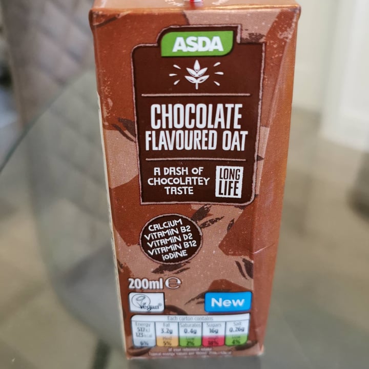 photo of ASDA Chocolate Oat Drink shared by @kirky255 on  06 Feb 2021 - review