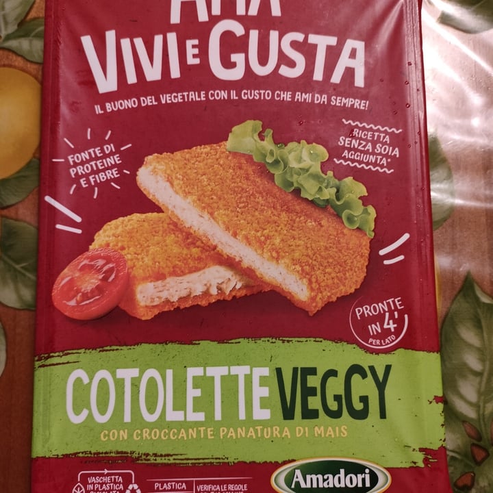 photo of Amadori cotolette veggy shared by @valesguotti on  20 Oct 2022 - review